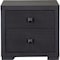 Baxton Studio Espresso Silverstone Modern Nightstand 106-5372 - alternate 7